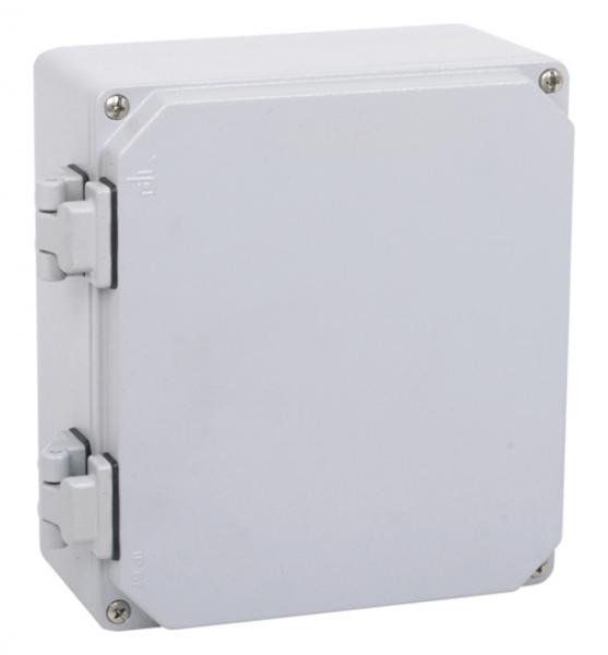 Aluminium-Schaltschrank mit Scharnieren 170x190x90mm